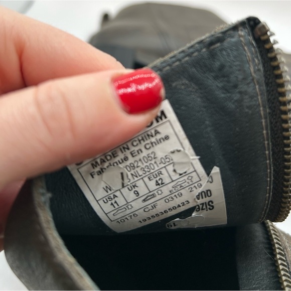 Sorel women's 11 Blake waterproof leather booties quarry platform normcore boho - Picture 10 of 11